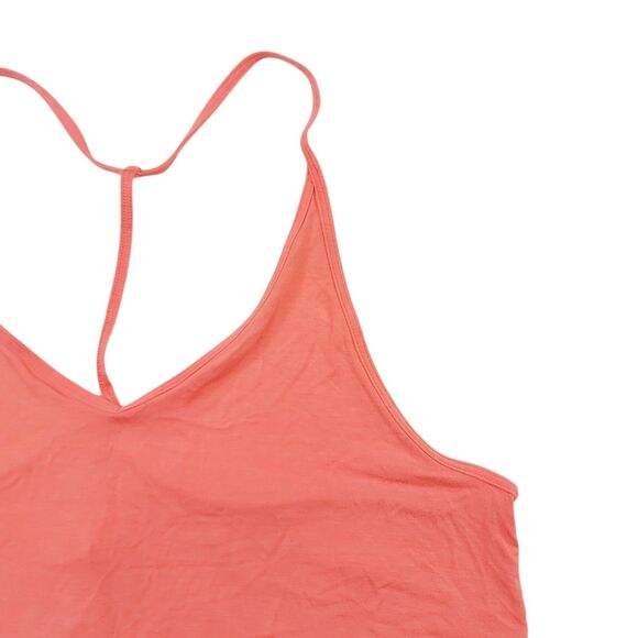 Lululemon Tank Top Womens 4 Raspberry Modal Silk Yoga Back Slit Gym Athleisure - Picture 6 of 11